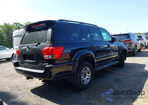 2005 Toyota Sequoia Sr5 V8 z USA, uszkodzony, nr VIN 5TDBT44A25S244540